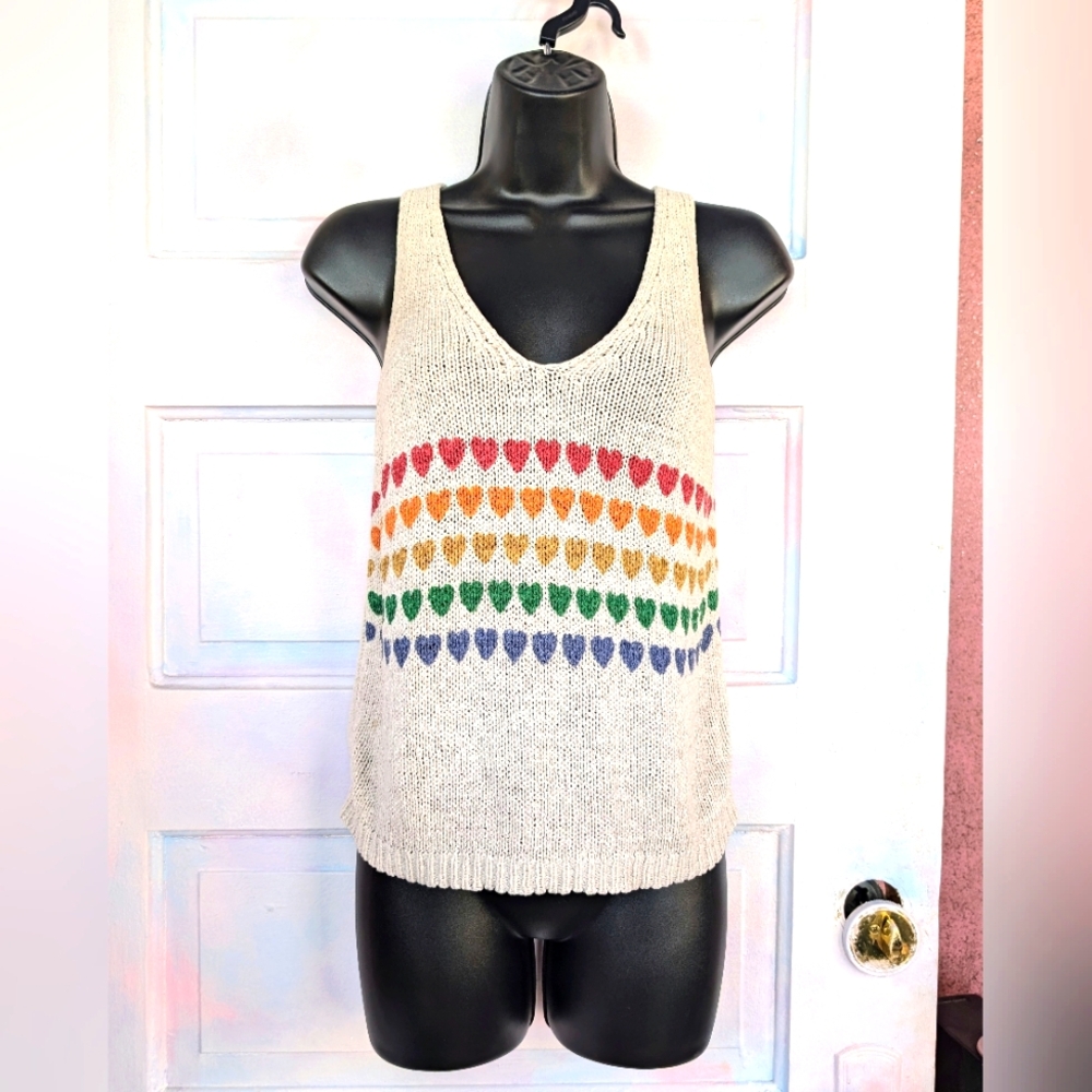 Moon & Madison sweater tank size S